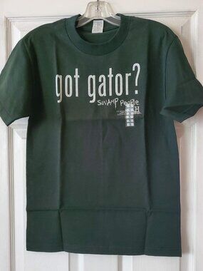 SWAMP PEOPLE GOT GATOR OFFICIALLY LICENSED 2011 ALSTYLE APPAREL TSHIRT S NWT
